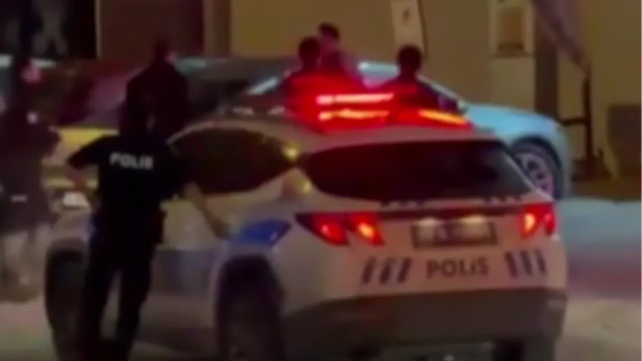 Beylikdüzü'nde polise saldırdılar! O anlar kamerada