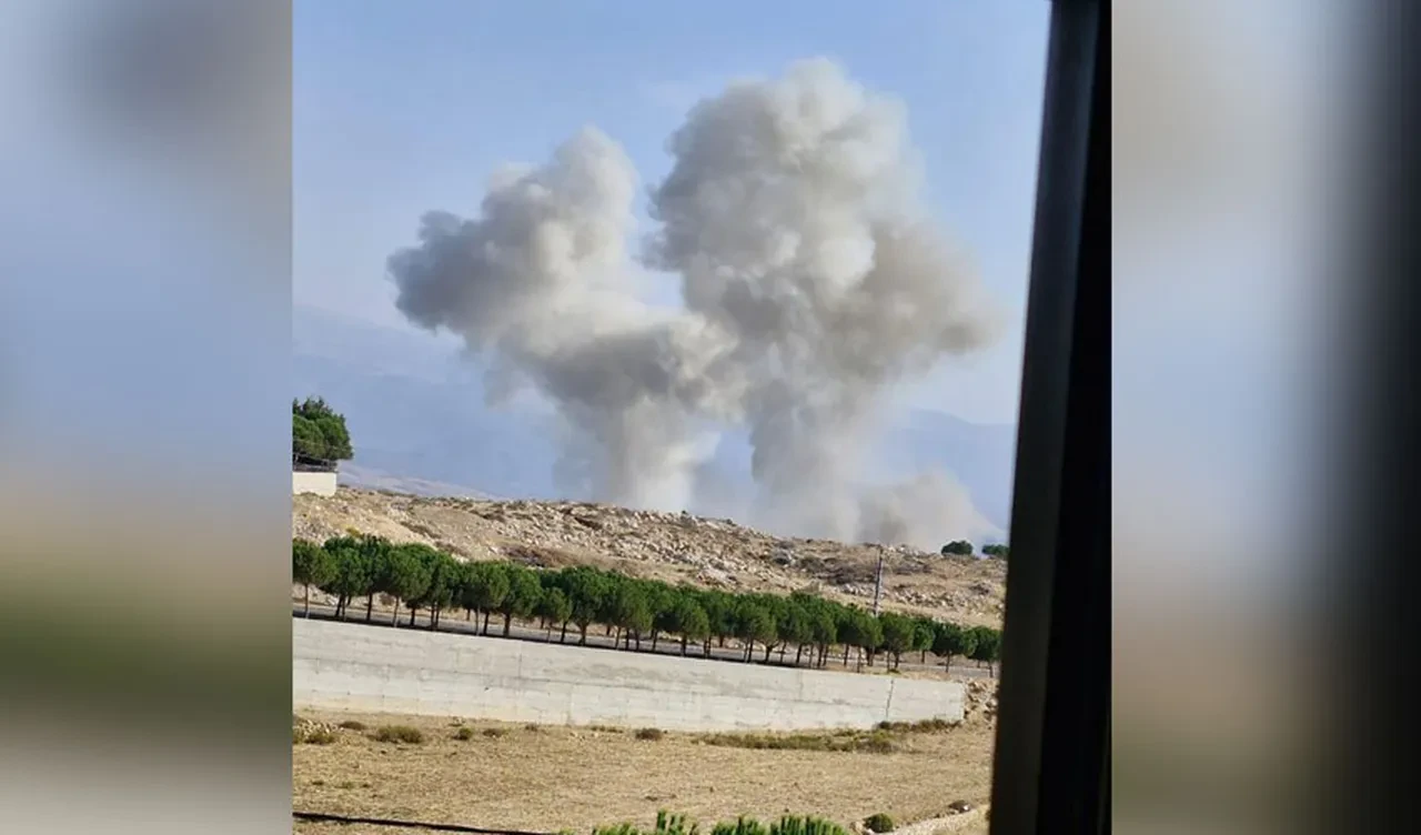 İsrail ateşkes dinlemiyor: Lübnan'ın birçok noktasına hava saldırısı