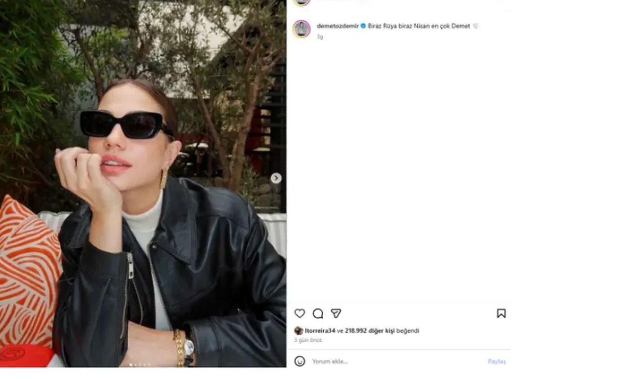 Lucas Torreira'nın Demet Özdemir hamlesi takipçilerinin gözünden kaçmadı!