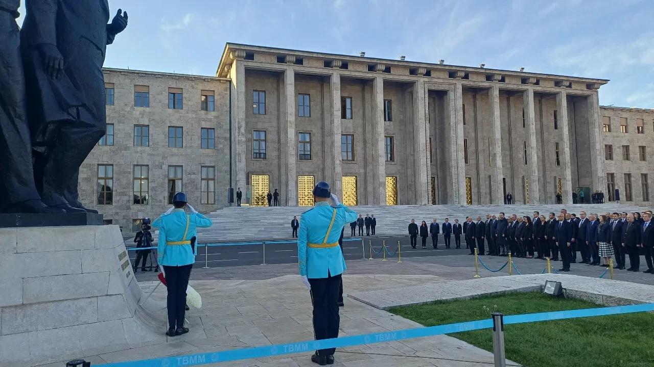 TBMM'de 10 Kasım töreni düzenlendi 