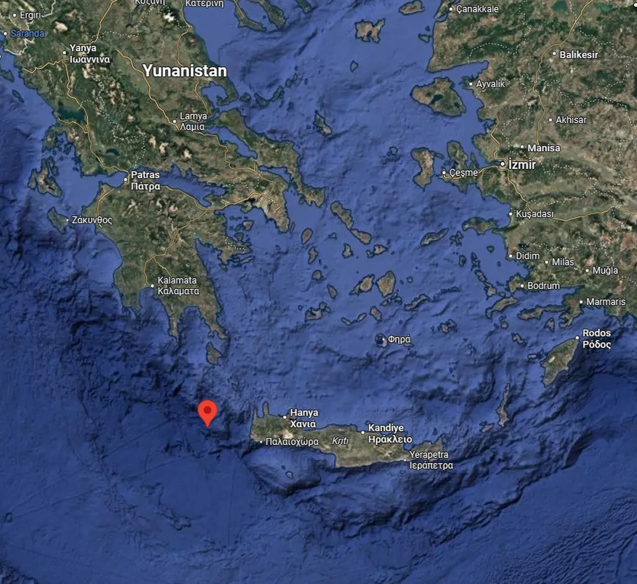 Akdeniz'de korkutan deprem! AFAD ve Kandilli duyurdu