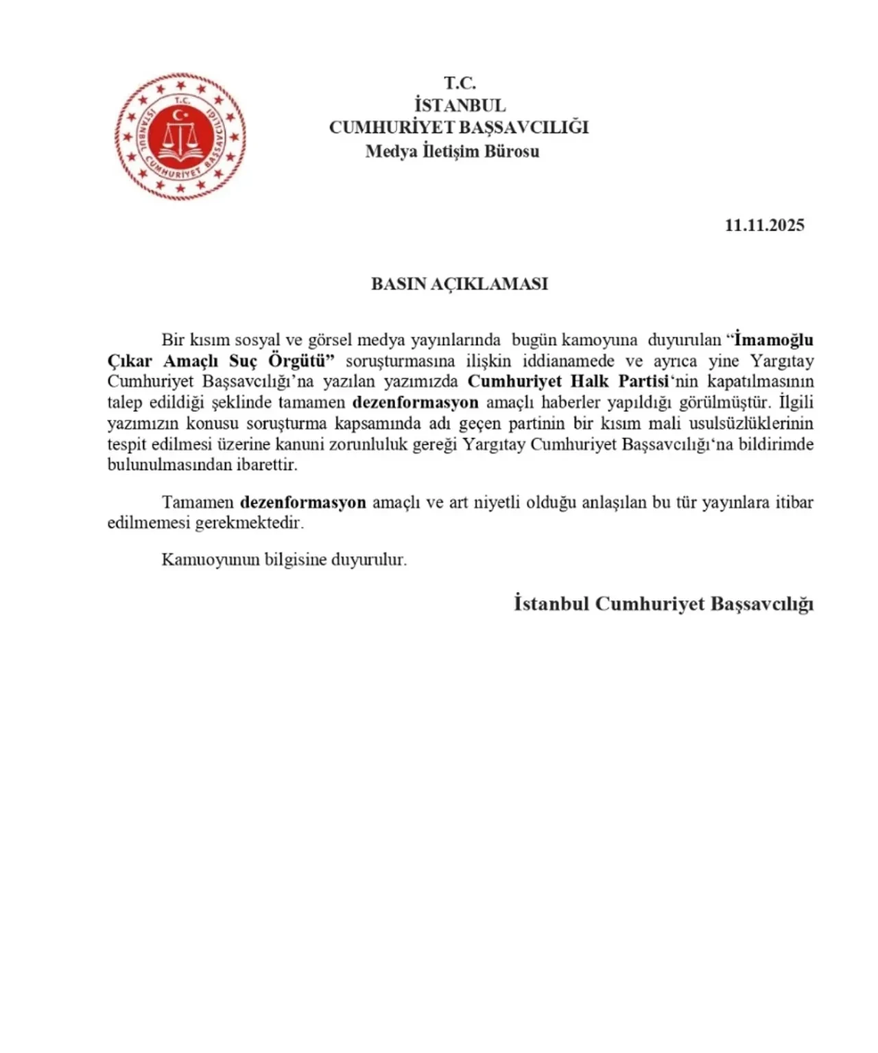 CHP kapatılacak mı? 