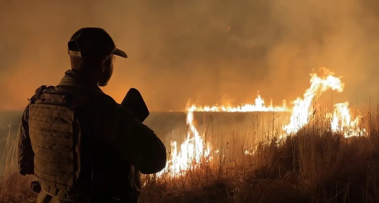 Kuş cenneti Nehil Sazlığı'ndaki yangın yerleşim yerlerine yayılıyor