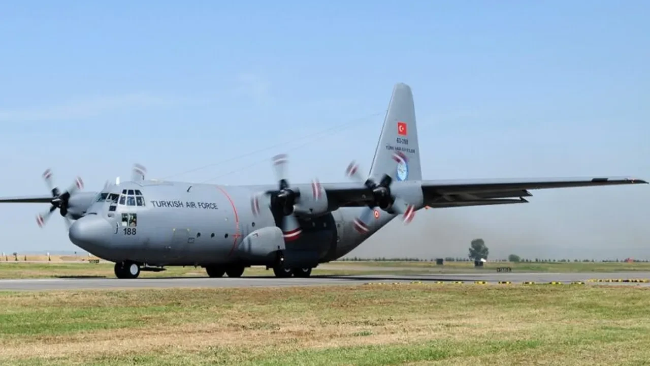 MSB duyurdu! Gürcistan'da askeri kargo uçağı düştü