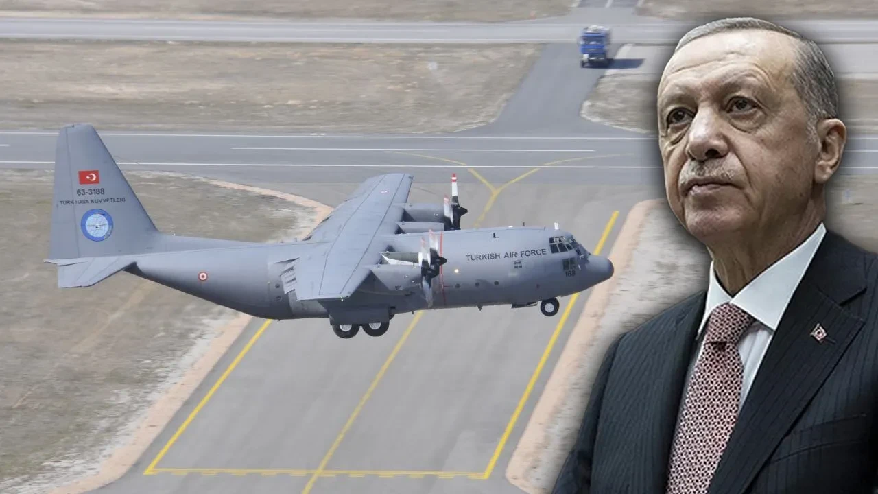 MSB duyurdu! Gürcistan'da askeri kargo uçağı düştü