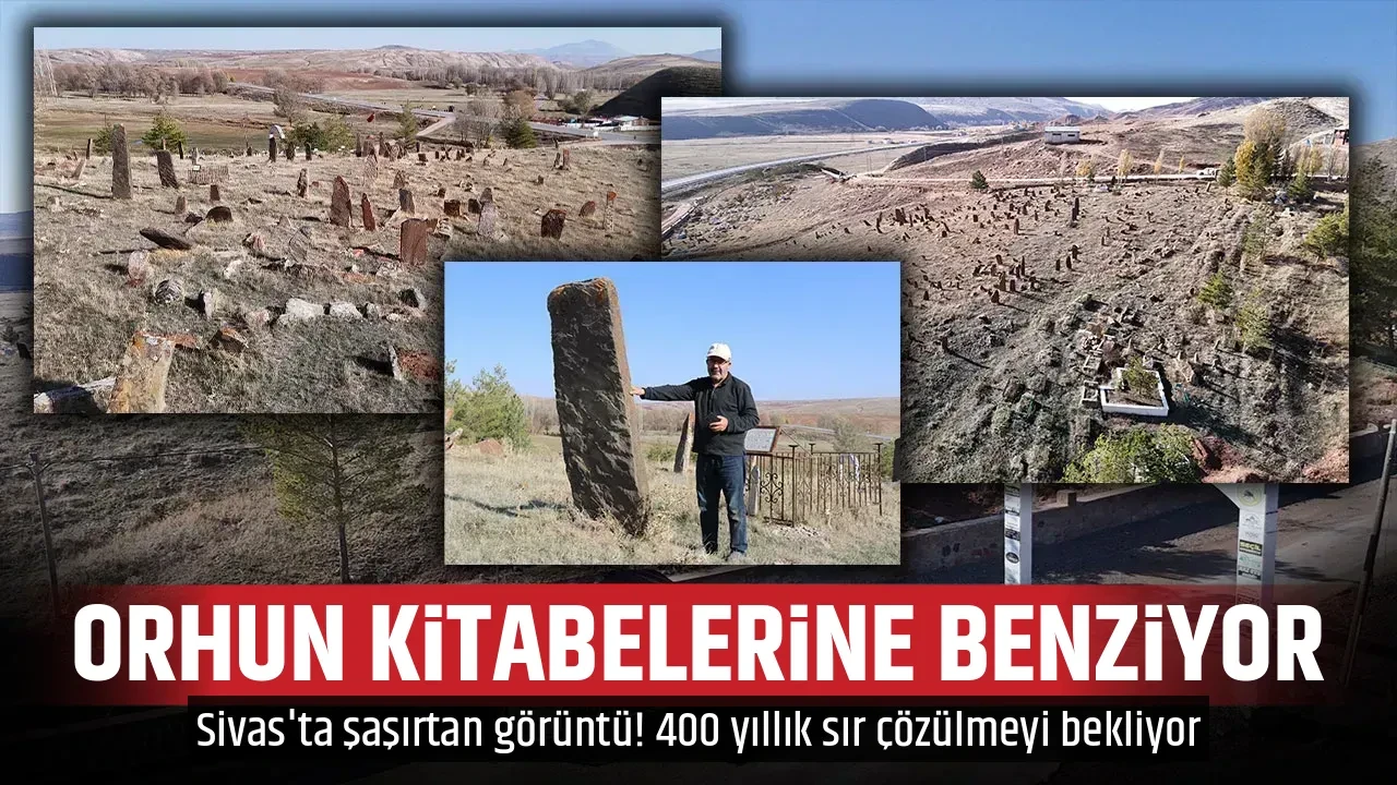 ORHUN KİTABELERİNE BENZİYOR