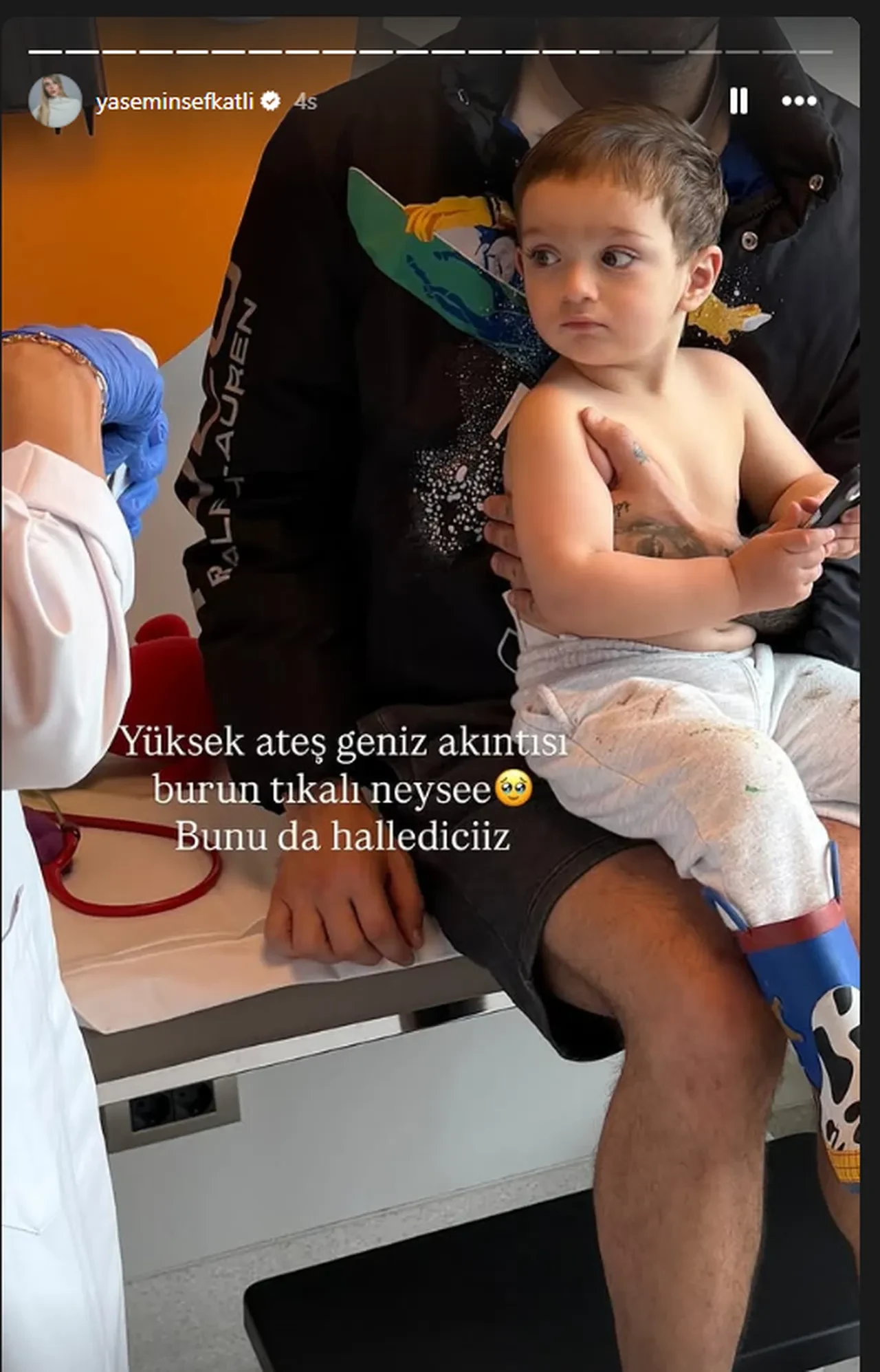 Yasemin Şefkatli ve İdo Tatlıses oğullarının sağlık sorunlarıyla mücadele ediyor: Bunu da atlayacağız