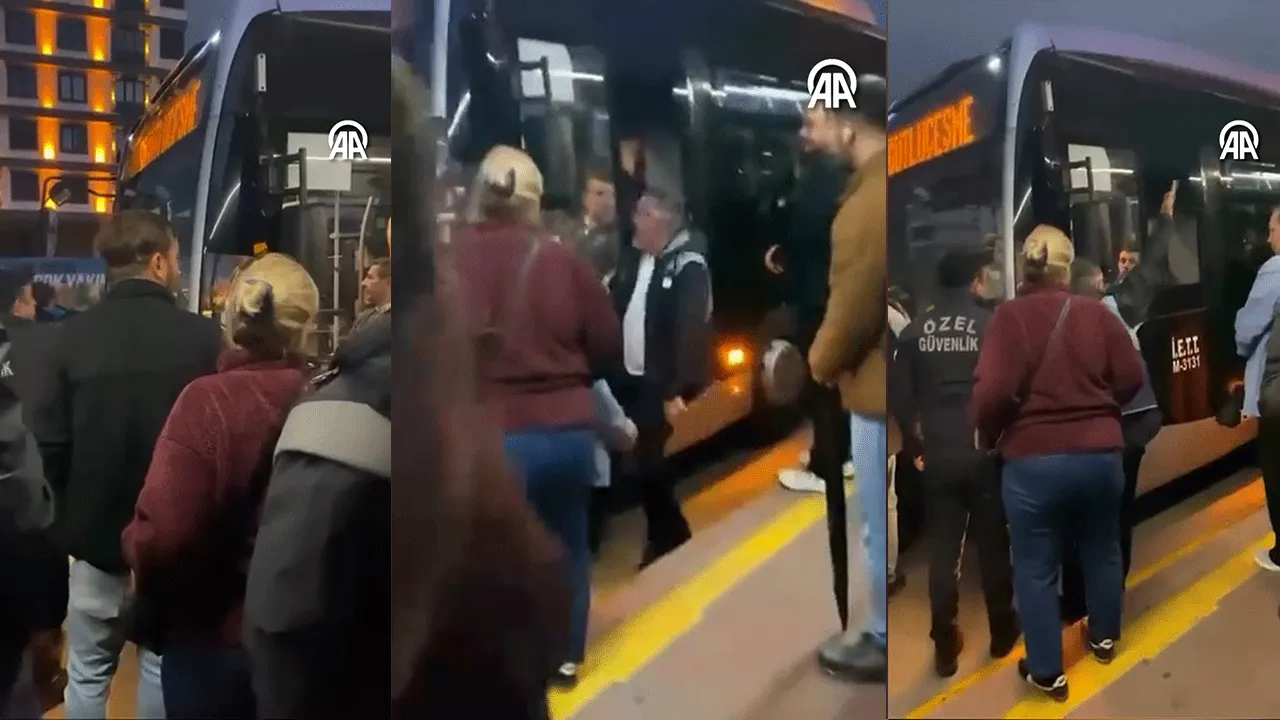 Yolcular çileden çıktı! Metrobüs şoförüyle birbirlerine girdiler