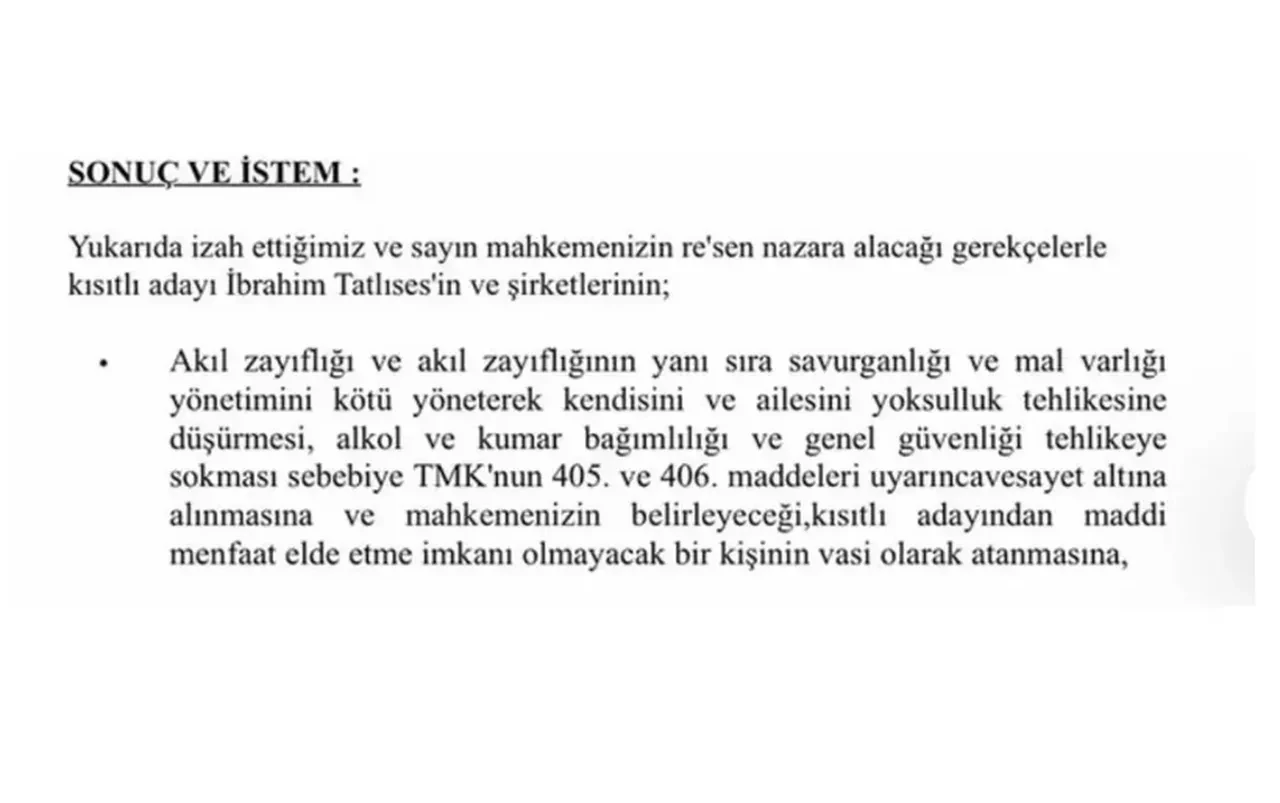 Alkol, kumar, akıl zayıflığı detayı dikkat çekti! İbrahim Tatlıses'in servetine tedbir kararı