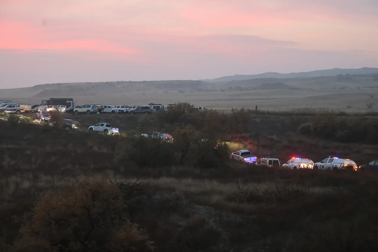 Gürcistan'da düşen askeri kargo uçağının enkazında incelemeler sürüyor! İşte bölgeden gelen yeni görüntüler
