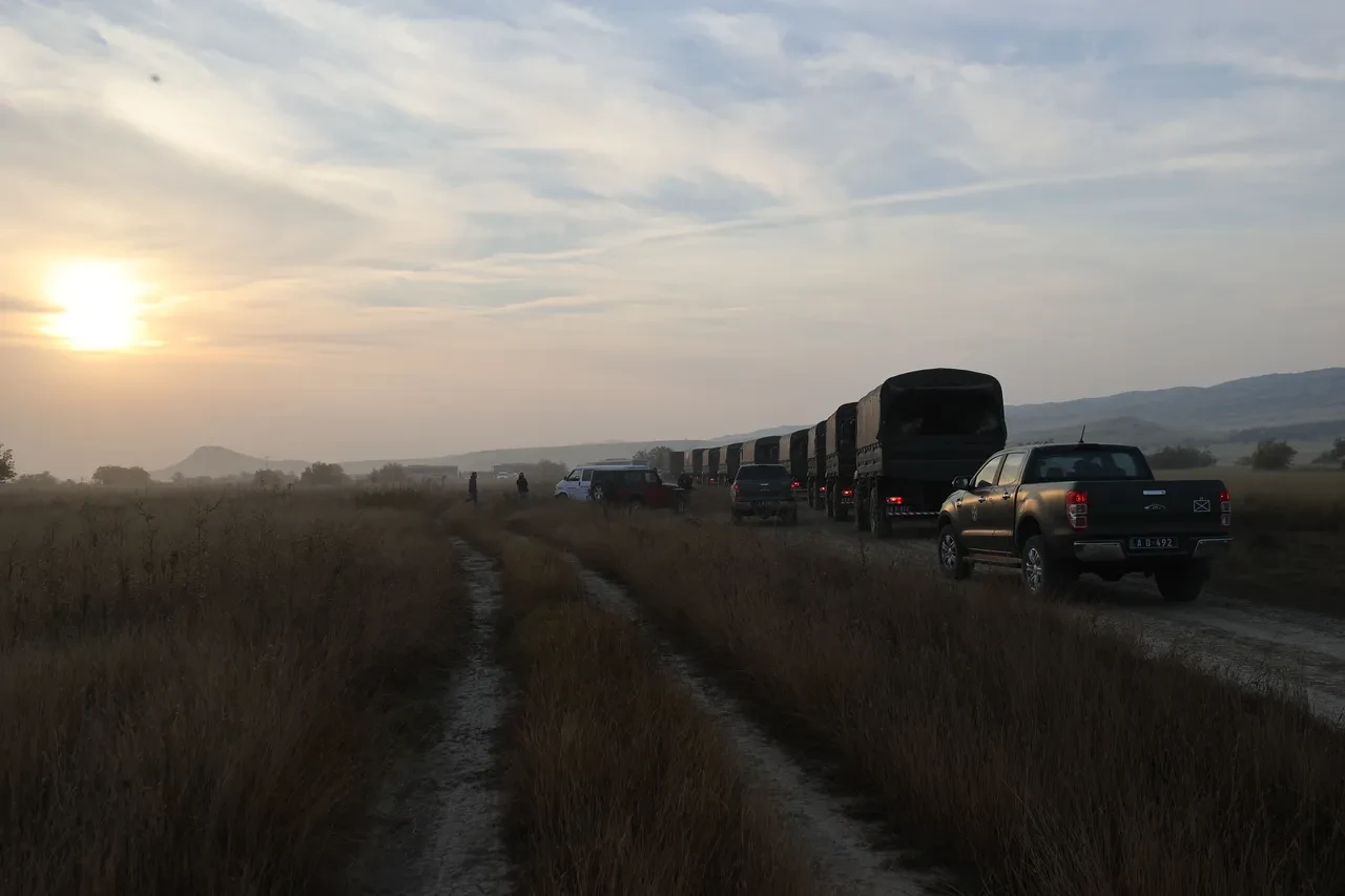Gürcistan'da düşen askeri kargo uçağının enkazında incelemeler sürüyor! İşte bölgeden gelen yeni görüntüler