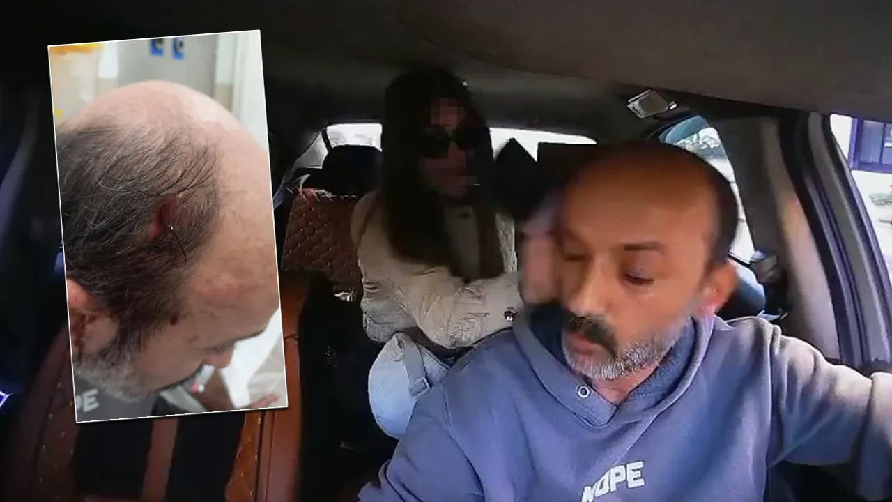 Taksicinin telefonla darbedildiği olayda yeni görüntü! Kadının söyledikleri şoke etti: 