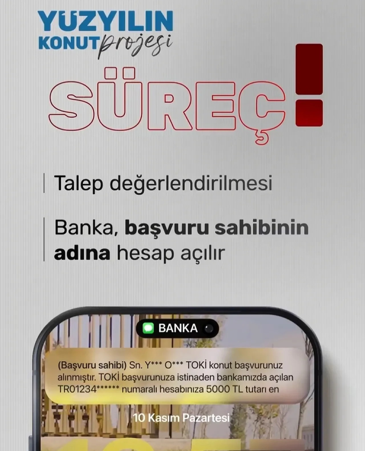 TOKİ başvuru ücreti ne zaman yatacak?