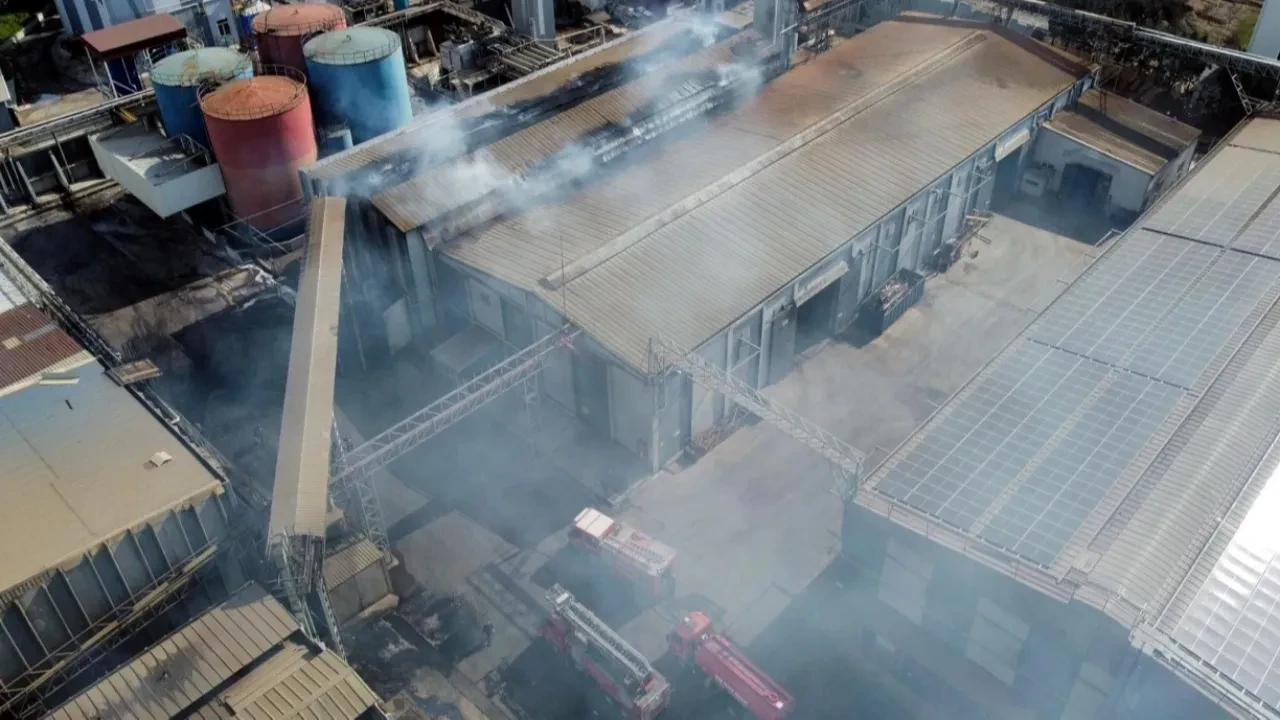 Yağ fabrikasında patlama! Afyonkarahisar'da korkutan olay