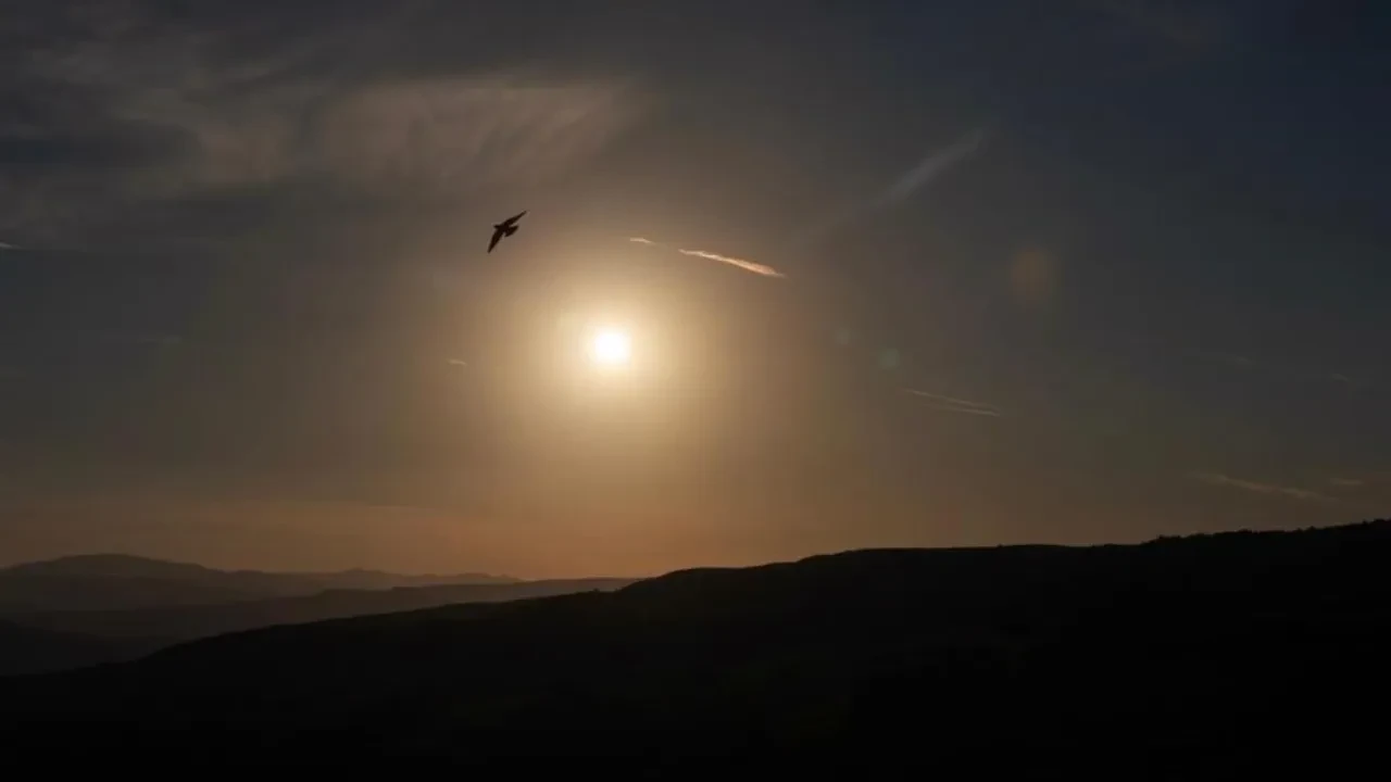 Çankırı’da kartpostallık manzara!