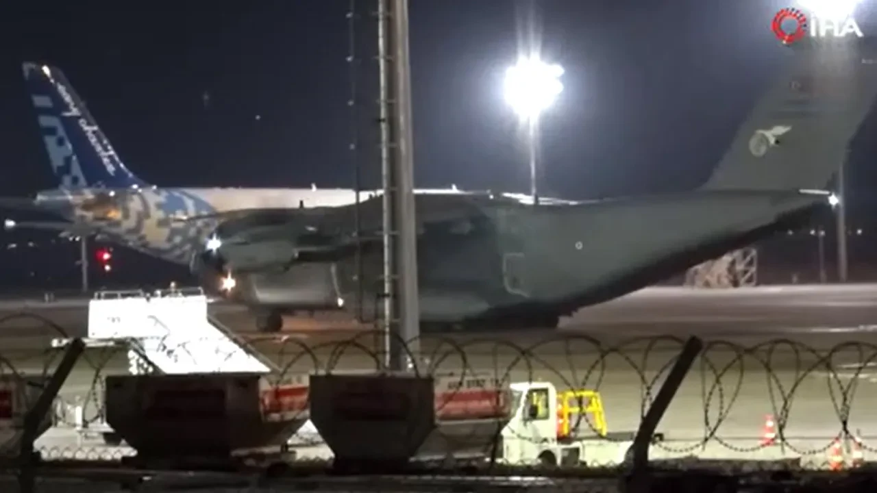 Gürcistan'da şehit olan 20 askerimizin naaşı Ankara'da