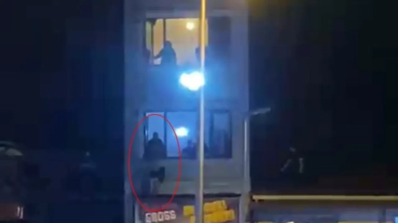 Komşusunu önce darp etti sonra pencereden attı 