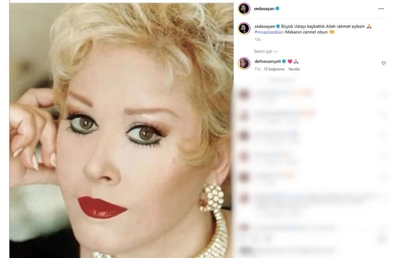 Muazzez Abacı'nın ölümü sonrası ünlü isimlerden başsağlığı mesajları! 