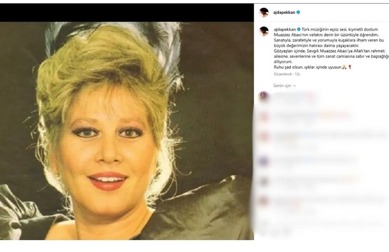 Muazzez Abacı'nın ölümü sonrası ünlü isimlerden başsağlığı mesajları! 