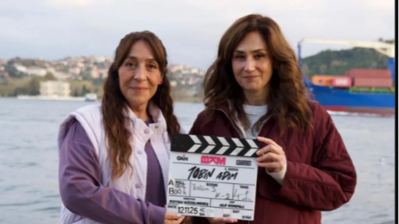 Yakın arkadaşlar Binnur Kaya ve  Devin Özgür Çınar, On Bin Adım dizisinde buluştu 