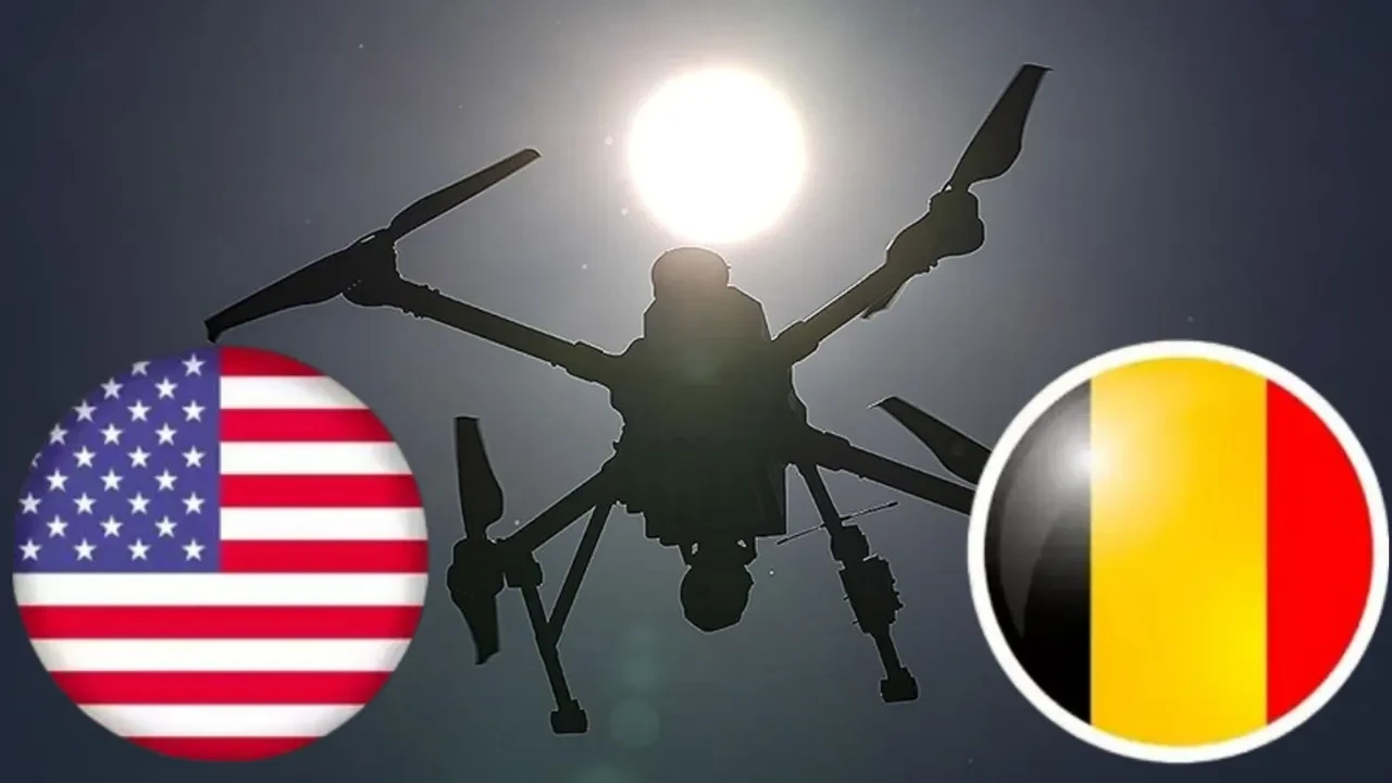 Belçika'ya Avrupa ülkelerinin ardından ABD'den yardım teklifi geldi! Dron hareketliliği durmuyor