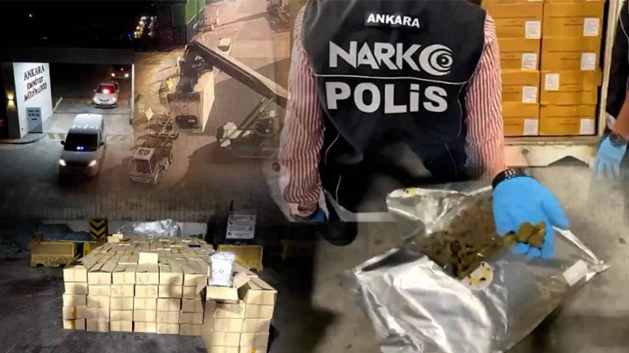 Derince Limanı'nda 1 ton 508 bin kilo skunk uyuşturucu maddesi ele geçirildi