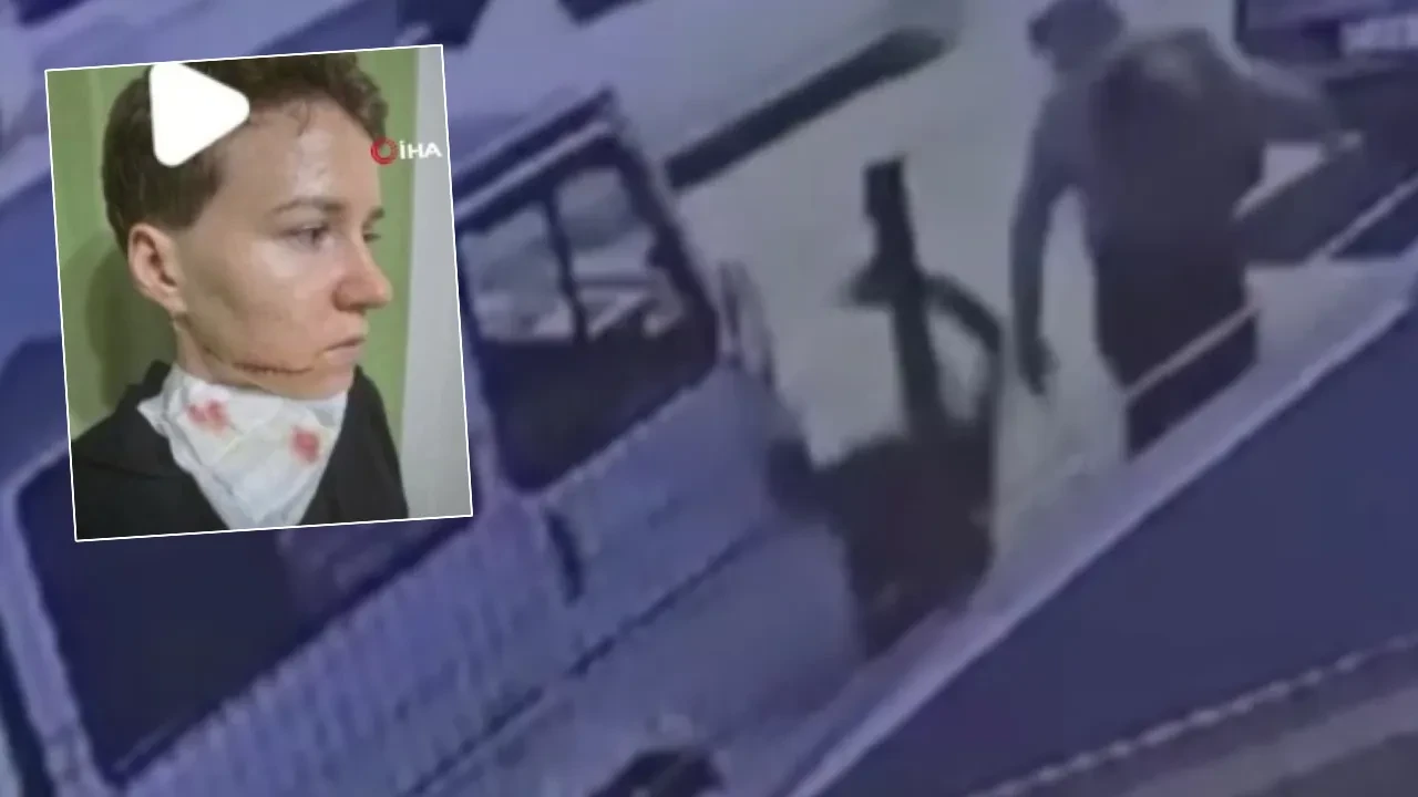 Sokak ortasında dehşet! Kadına yumruk atıp, makasla yüzünü kesti: Savunması 'pes' dedirtti