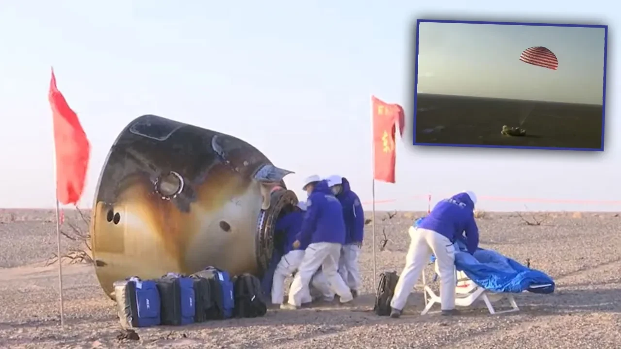 Uzayda kabusu yaşadılar! Çin'in mahsur kalan taykonot ekibi Dünya'ya döndü