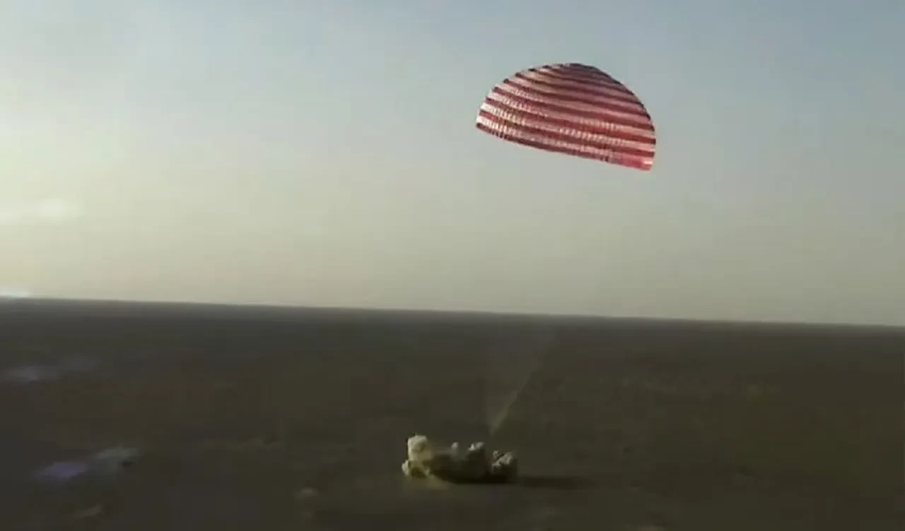 Uzayda kabusu yaşadılar! Çin'in mahsur kalan taykonot ekibi Dünya'ya döndü