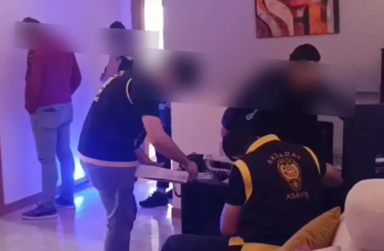 Aksaray’da fuhuş operasyonu: 3 tutuklama