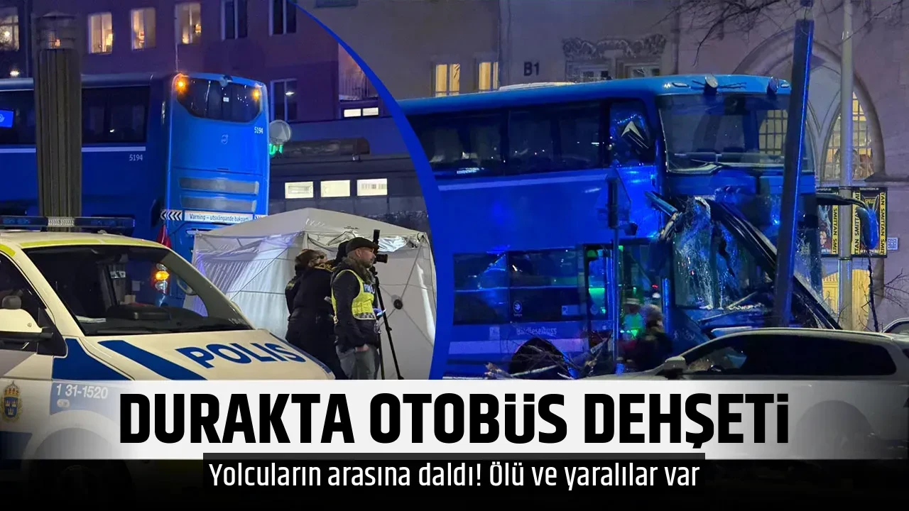 DURAKTA OTOBÜS DEHŞETİ