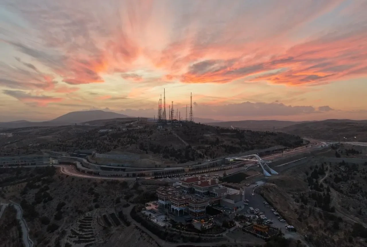 Konya'da kartpostallık gün batımı manzaraları beğeni topladı