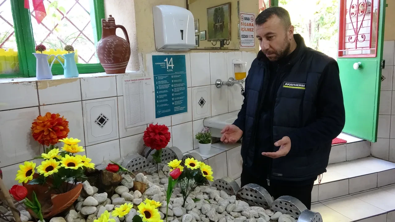 Pide salonunda gizemli mezar! Yemek yemeye gelen donup kalıyor