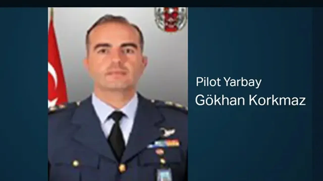 Şehit Pilot Yarbay Gökhan Korkmaz son yolculuğuna uğurlandı: Törende duygu dolu anlar 