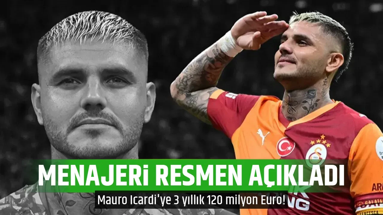 MENAJERİ RESMEN AÇIKLADI