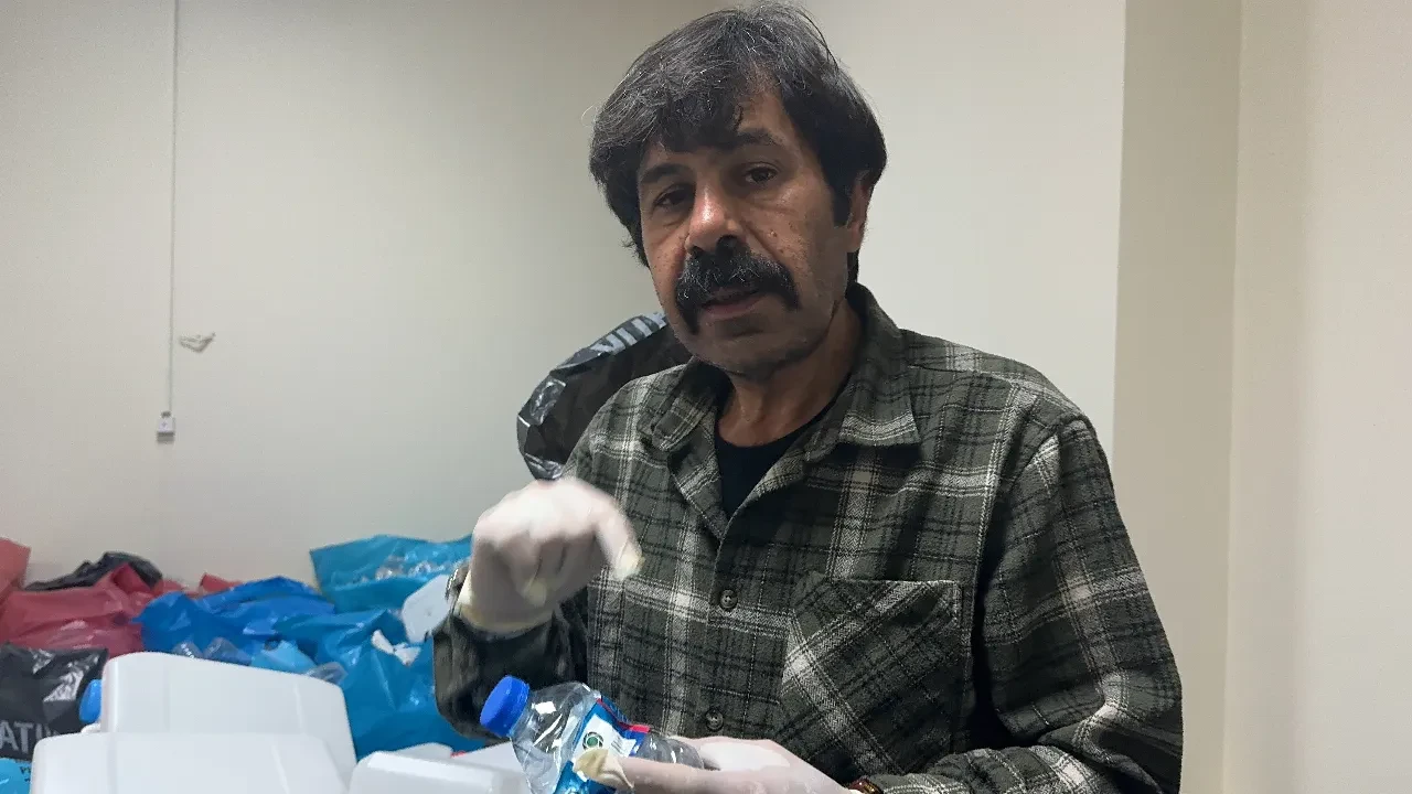 Osmaniye'de sağlık memuru topladığı plastiklerle SMA'lı çocuklara umut oluyor