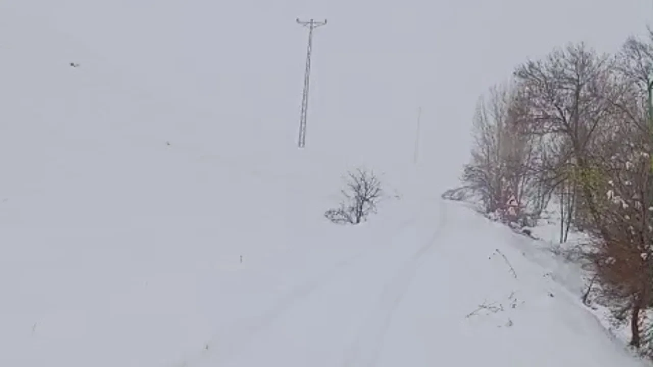 Sivas'ta yoğun kar nedeniyle 46 yerleşim yerine araç ulaşımı sağlanamıyor
