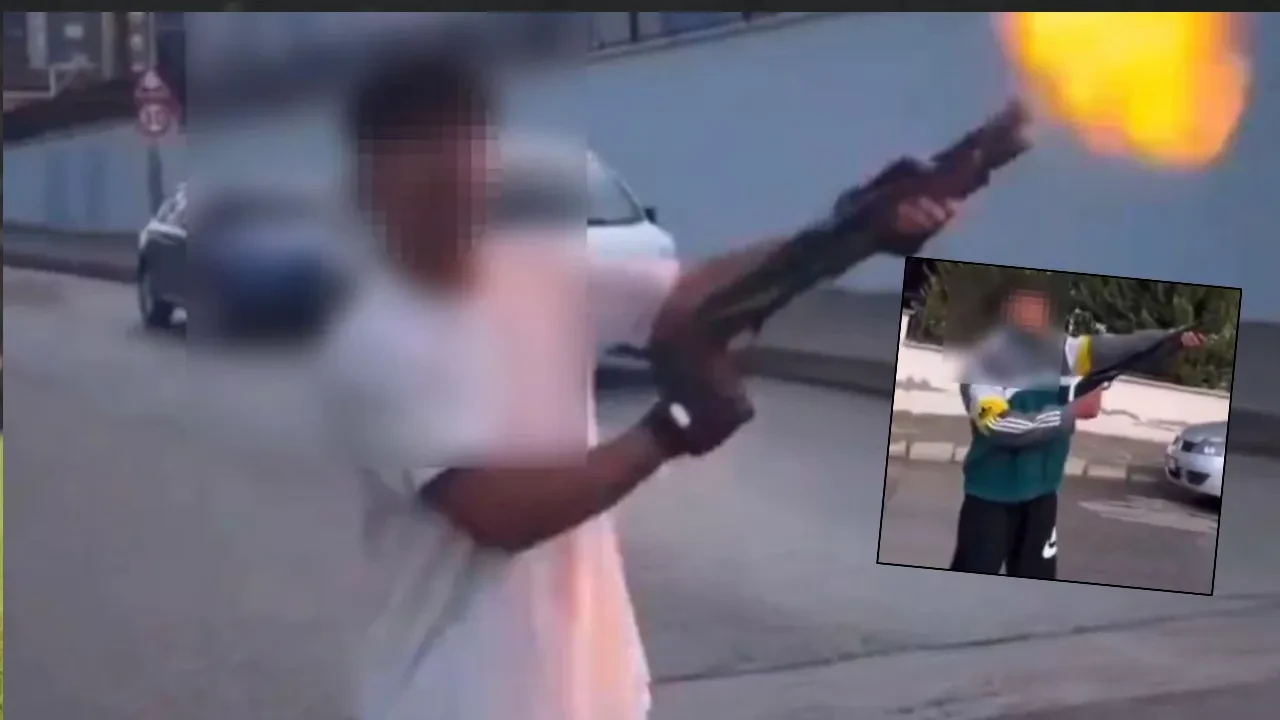 Suça sürüklenen çocuk? Gaziantep'te şoke eden görüntüler: Rastgele ateş açtılar