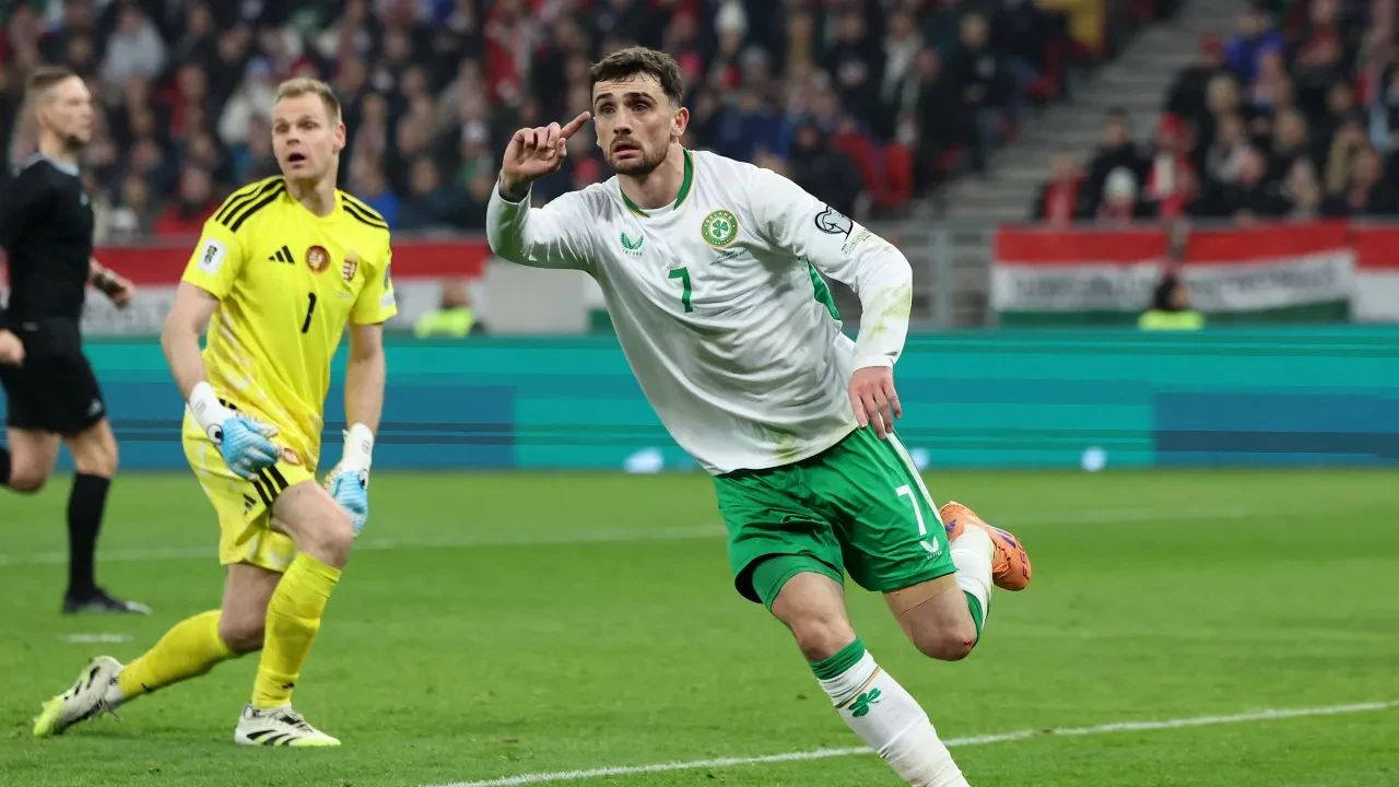 Troy Parrott İrlanda'yı ipten aldı: Son dakikada 2026 Dünya Kupası bileti!