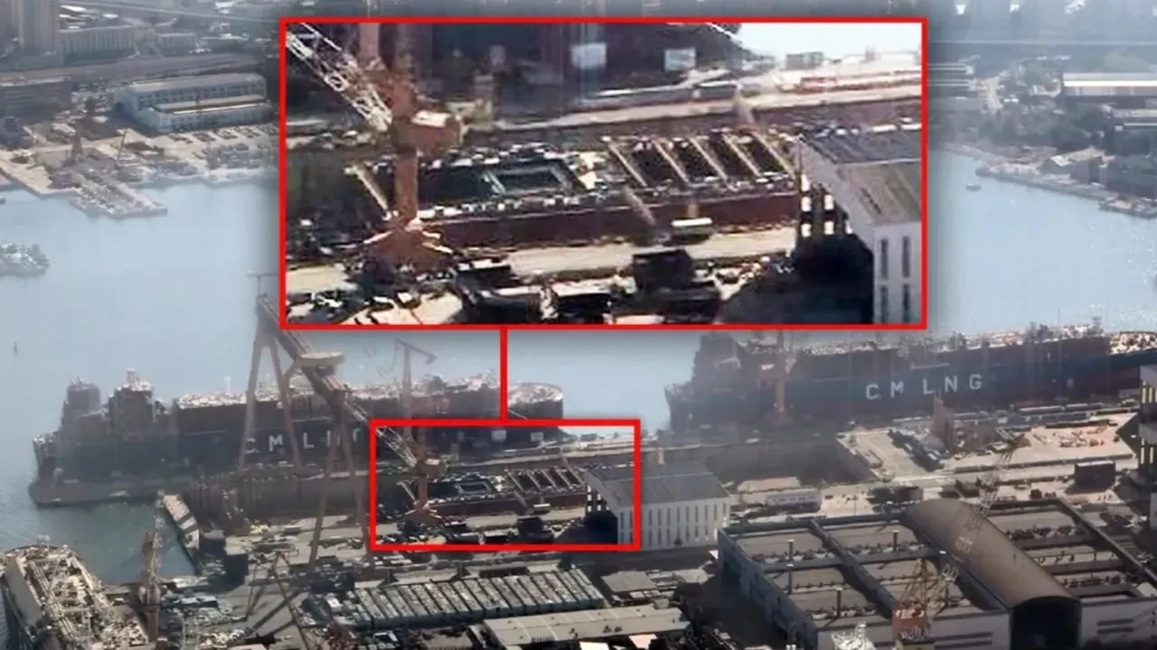 Uydu görüntüleri ortaya çıktı! İşte Çin’in yeni silahı