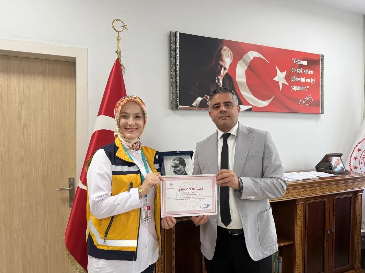 112 talimat verdi, baba uyguladı: Telefonda doğum yaptırdı