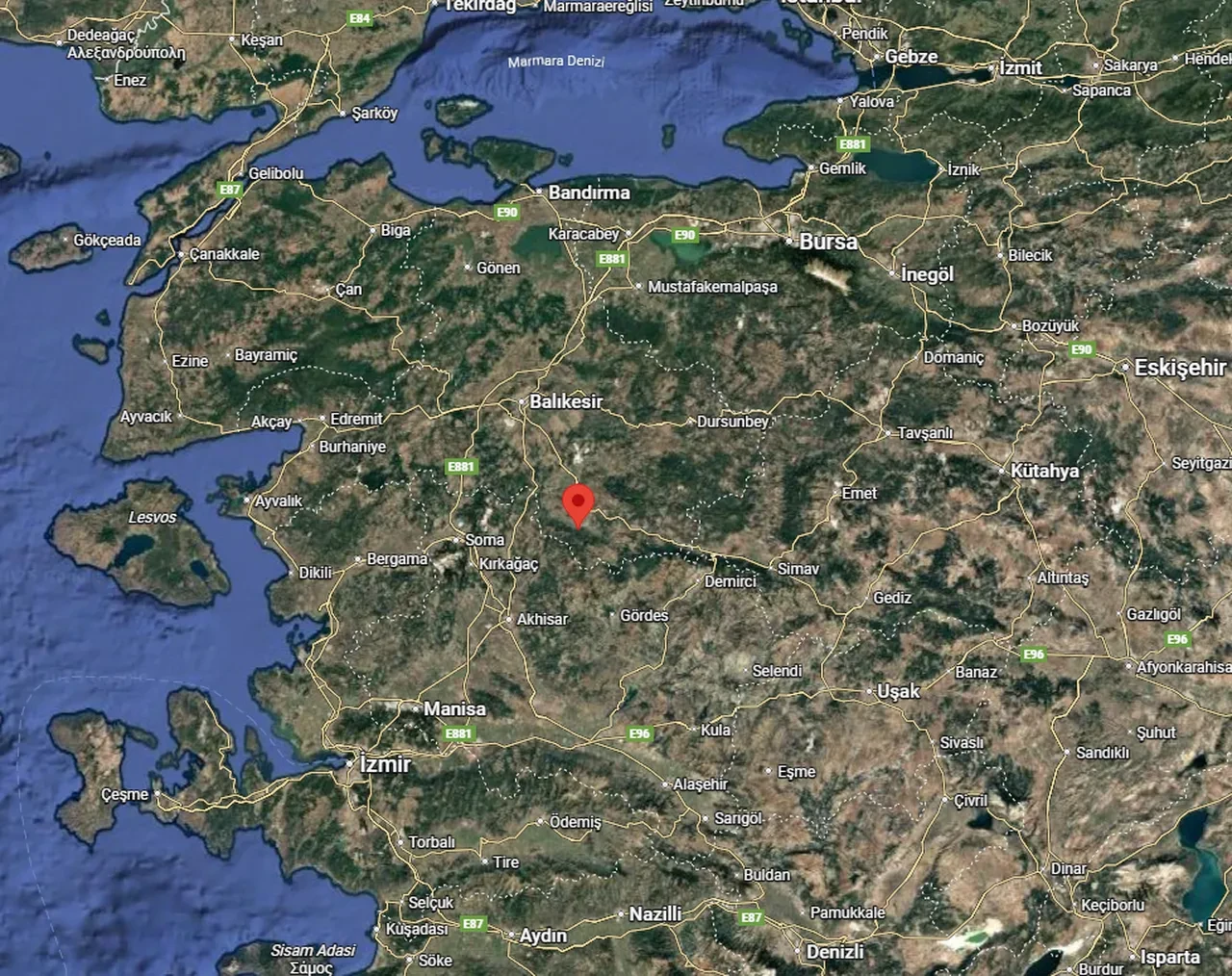 Balıkesir'de gece yarısı peş peşe deprem!