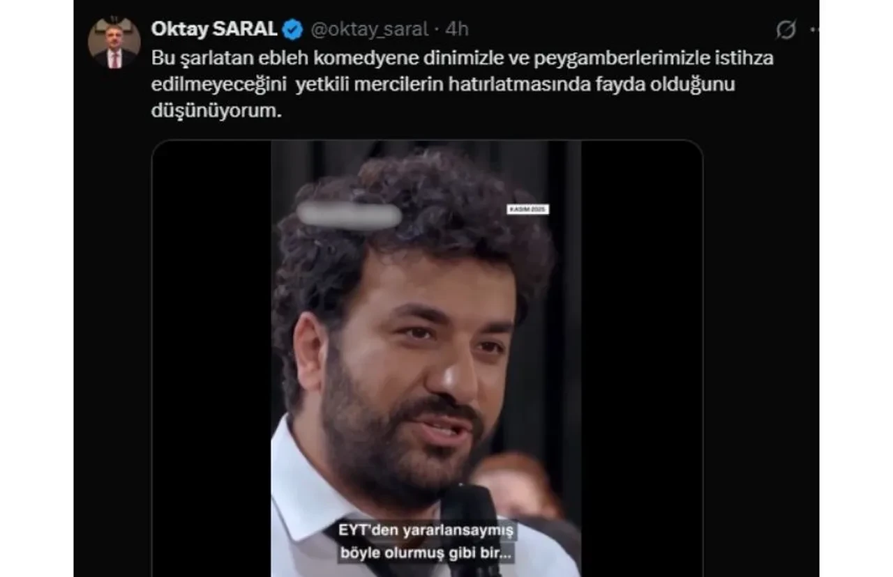 Cumhurbaşkanı Başdanışmanı Oktay Saral'dan Hasan Can Kaya tepkisi: Bu şarlatan