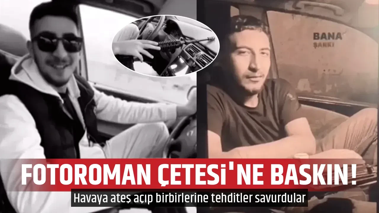 FOTOROMAN ÇETESİ'NE BASKIN!