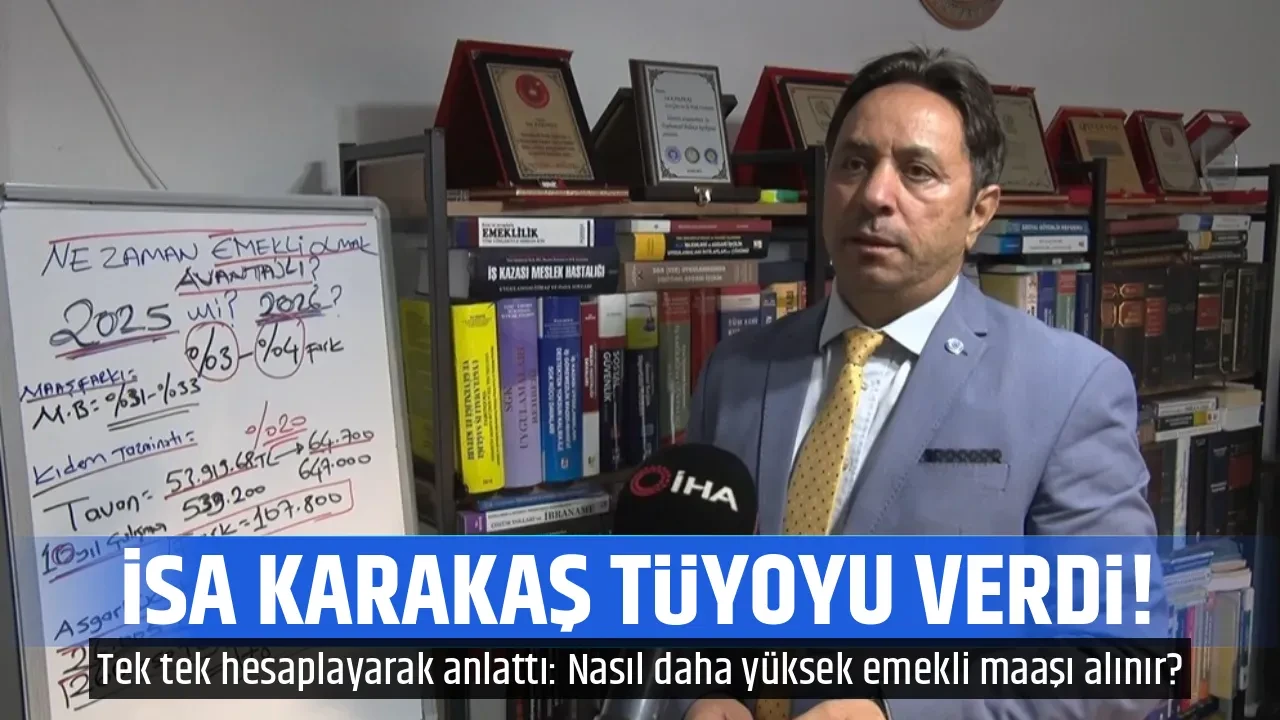 iSA KARAKAŞ TÜYOYU VERDİ!