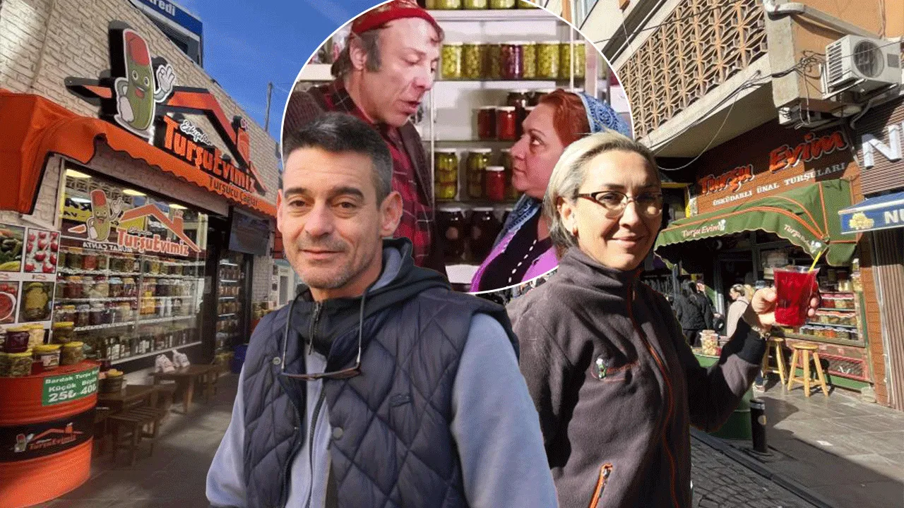 Neşeli Günler filmi gerçek oldu! Eşinin turşu dükkanına rakip oldu sokağın karşısında kendi dükkanını açtı