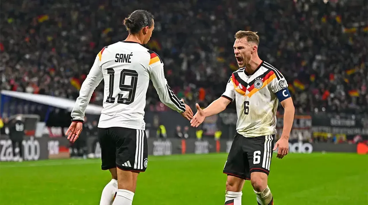 Almanya Slovakya maç sonucu kaç kaç? Leroy Sane yıldızlaştı Almanya gol oldu yağdı