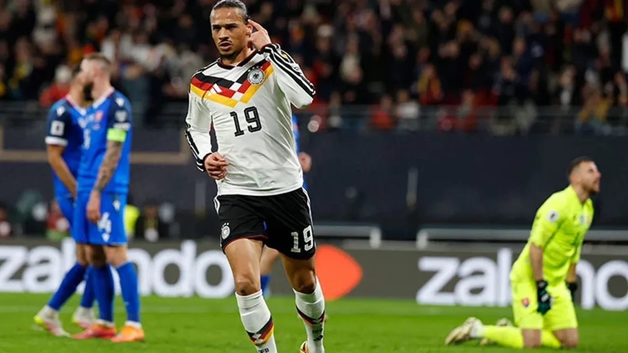 Almanya Slovakya maç sonucu kaç kaç? Leroy Sane yıldızlaştı Almanya gol oldu yağdı