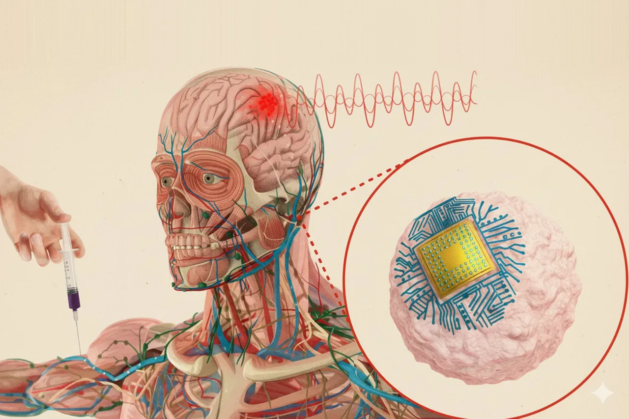 Beyin çiplerinde ameliyat devri bitiyor: MIT'den iğneyle enjekte edilen teknoloji