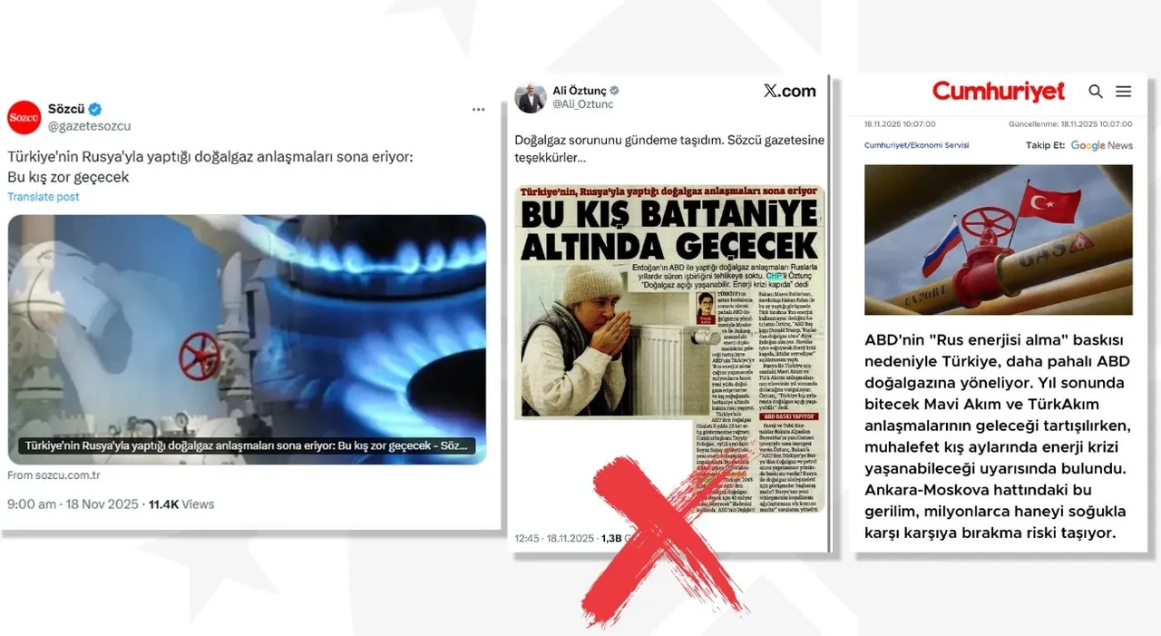 Bu kış doğal gaz sıkıntısı kapıda iddiasına net cevap!